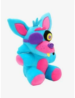 Deals 🧨 Five Nights At Freddy's Foxy Blacklight Blue Plush 🔥 -Collectible Figures Sales Store 17074839 av1