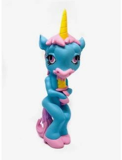 Best Pirce ✔️ Ron English Forlorn Unicorn Blue Vinyl Figure 🌟