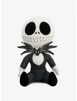 Deals 🌟 The Nightmare Before 🎅 Christmas Jack Skellington Zippermouth Plush 😍 -Collectible Figures Sales Store 17173950 av1