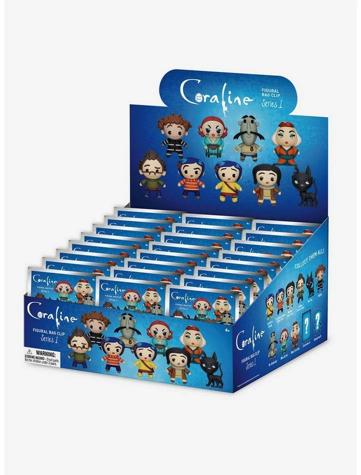 New ⌛ Coraline Series 1 Blind Bag Figural Bag Clip 🎉 4 New ⌛ Coraline Series 1 Blind Bag Figural Bag Clip 🎉 - Image 2