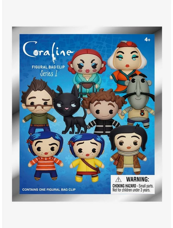 New ⌛ Coraline Series 1 Blind Bag Figural Bag Clip 🎉 3 New ⌛ Coraline Series 1 Blind Bag Figural Bag Clip 🎉
