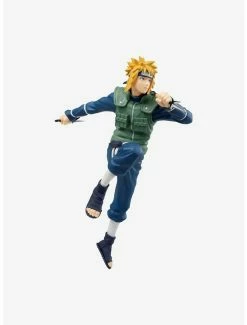 Outlet 🛒 Banpresto Naruto Shippuden Vibration Stars Minato Namikaze Figure 👍