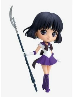 Coupon ✨ Banpresto Sailor Moon Eternal Q Posket Super Sailor Saturn (Ver. A) Figure 🤩