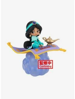 Brand new 🔔 Banpresto Disney Aladdin Q Posket Stories Princess Jasmine (Ver. A) Figure 👏