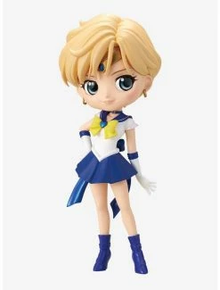 Cheap 🌟 Banpresto Sailor Moon Eternal Q Posket Super Sailor Uranus (Ver. A) Figure 👏
