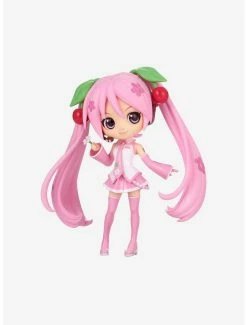 New ๐ฅฐ Banpresto Hatsune Miku Q Posket Sakura Miku (Ver. A) Figure ๐