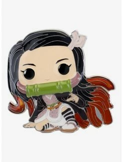 Promo 🥰 Funko Pop! Demon Slayer: Kimetsu No Yaiba Nezuko Enamel Pin ✨