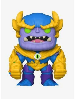 Flash Sale 🌟 Funko Marvel Mech Strike Monster Hunters Pop! Thanos Vinyl Bobble-Head 🔥