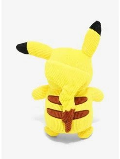 Flash Sale 🛒 Pokemon Pikachu Corduroy Plush 😍 -Collectible Figures Sales Store 17478927 av2