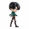 Cheapest ⭐ Banpresto Attack On Titan Q Posket Levi Ackerman (Ver. A) Figure 🎉 -Collectible Figures Sales Store 17498626 hi