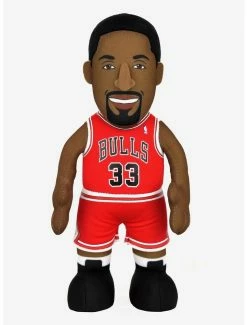 New 👍 NBA Chicago Bulls Scottie Pippen Bleacher Creatures Plush ✔️