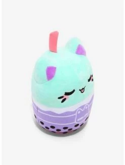 Top 10 😀 Tasty Peach Boba Taro Milk Tea Meowchi Plush Hot Topic Exclusive 👏 -Collectible Figures Sales Store 17902823 av2