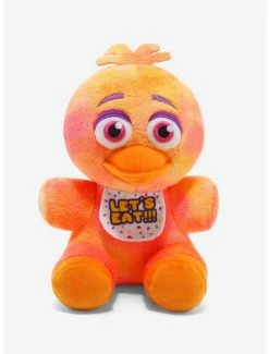 Cheap ⭐ Funko Five Nights At Freddy's Chica Tie-Dye Collectible Plush 👏