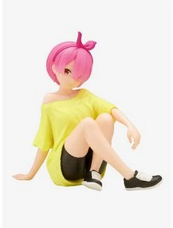Best Sale ⭐ Banpresto Re:Zero Starting Life In Another World Relax Time Ram (Training Ver.) Figure 🤩