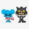 Best Sale ✨ Funko The Simpsons 🧛 Halloween Pop! Television Itchy & Scratchy (Skeleton) Vinyl Figure Hot Topic Exclusive ⌛ -Collectible Figures Sales Store 18049952 hi