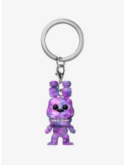 Discount 🔔 Funko Five Nights At Freddy's Pocket Pop! Bonnie Tie-Dye Key Chain ✔️