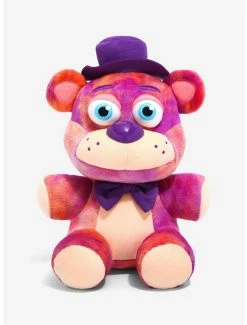 Best Pirce 😀 Funko Five Nights At Freddy's Freddy Tie-Dye Collectible Plush Hot Topic Exclusive 👏