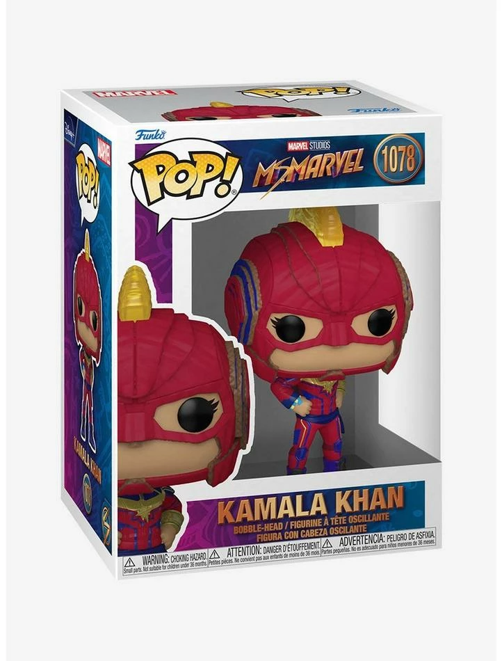 Outlet ๐ Funko Marvel Ms. Marvel Pop! Kamala Khan Vinyl Bobble-Head โค๏ธ 4 Outlet ๐ Funko Marvel Ms. Marvel Pop! Kamala Khan Vinyl Bobble-Head โค๏ธ - Image 2
