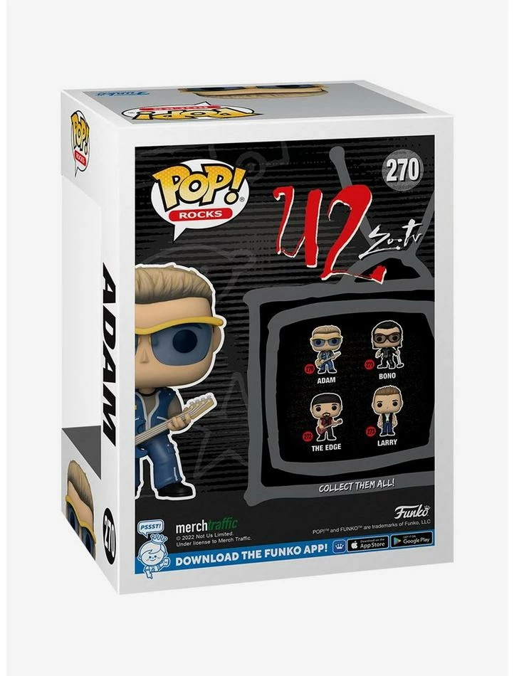Cheapest 🎁 Funko U2 Zoo TV Pop! Rocks Adam Vinyl Figure 🎁 5 Cheapest 🎁 Funko U2 Zoo TV Pop! Rocks Adam Vinyl Figure 🎁 - Image 3