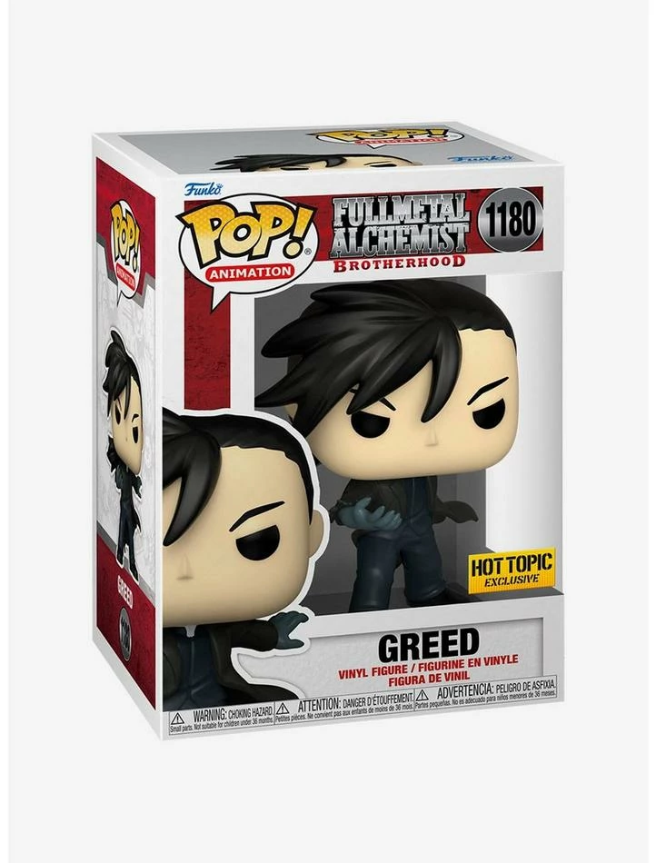 Budget 🔥 Funko Fullmetal Alchemist: Brotherhood Pop! Animation Greed Vinyl Figure Hot Topic Exclusive 💯 4 Budget 🔥 Funko Fullmetal Alchemist: Brotherhood Pop! Animation Greed Vinyl Figure Hot Topic Exclusive 💯 - Image 2