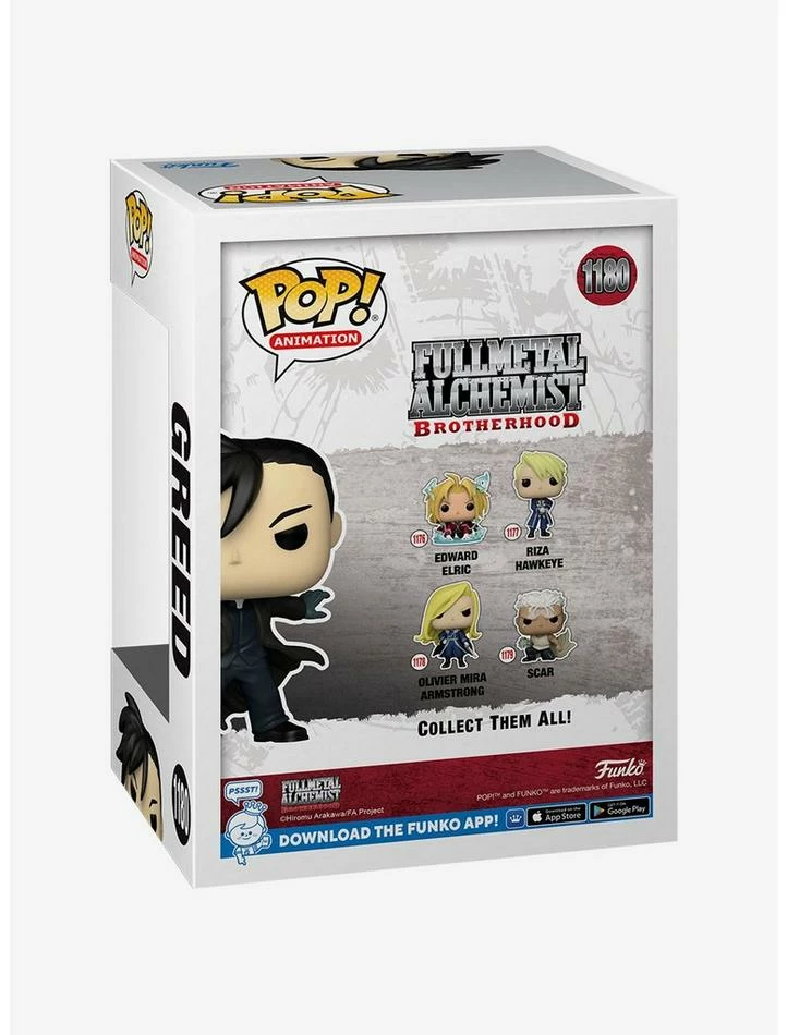 Budget 🔥 Funko Fullmetal Alchemist: Brotherhood Pop! Animation Greed Vinyl Figure Hot Topic Exclusive 💯 5 Budget 🔥 Funko Fullmetal Alchemist: Brotherhood Pop! Animation Greed Vinyl Figure Hot Topic Exclusive 💯 - Image 3