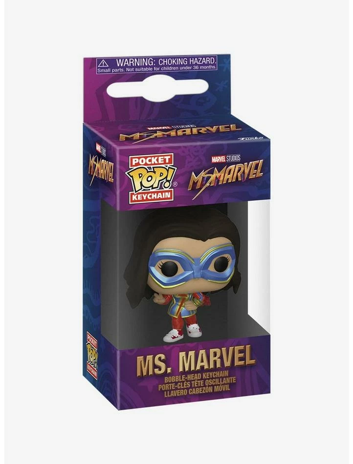 Best Sale π Funko Marvel Ms. Marvel Pocket Pop! Ms. Marvel Vinyl Bobble-Head Key Chain π€© 4 Best Sale π Funko Marvel Ms. Marvel Pocket Pop! Ms. Marvel Vinyl Bobble-Head Key Chain π€© - Image 2