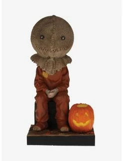 Best Sale 😍 Royal Bobble Trick 'R Treat Sam Bobblehead Hot Topic Exclusive ⌛