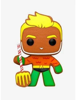 Budget 🔔 Funko DC Super Heroes Pop! Heroes Gingerbread Aquaman Vinyl Figure ⭐