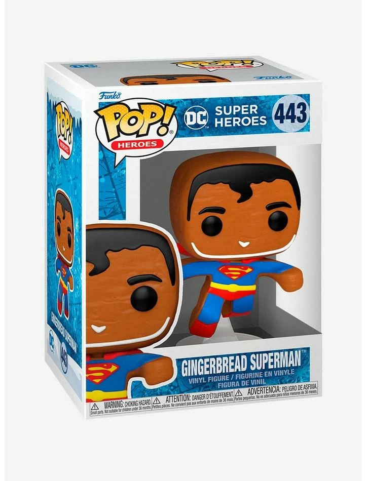 New ✔️ Funko DC Super Heroes Pop! Heroes Gingerbread Superman Vinyl Figure 🛒 4 New ✔️ Funko DC Super Heroes Pop! Heroes Gingerbread Superman Vinyl Figure 🛒 - Image 2