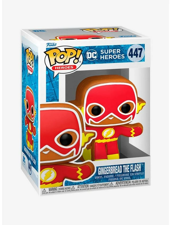 Cheap ⭐ Funko DC Super Heroes Pop! Heroes Gingerbread The Flash Vinyl Figure ✨ 4 Cheap ⭐ Funko DC Super Heroes Pop! Heroes Gingerbread The Flash Vinyl Figure ✨ - Image 2