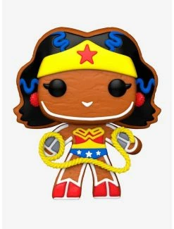 Best Sale ⭐ Funko DC Super Heroes Pop! Heroes Gingerbread Wonder 👩 Woman Vinyl Figure ⌛