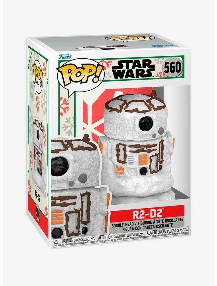 Discount ๐ Funko Star Wars: Holiday Pop! Snowman R2-D2 Vinyl Bobble-Head ๐ 4 Discount ๐ Funko Star Wars: Holiday Pop! Snowman R2-D2 Vinyl Bobble-Head ๐ - Image 2