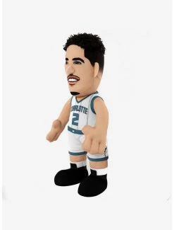Cheap 😀 NBA Charlotte Hornets Lamelo Ball 10" Bleacher Creatures Plush Figure ⌛ -Collectible Figures Sales Store 18705335 av2