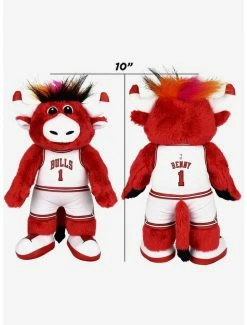 Promo 🧨 NBA Chicago Bulls Benny The Bull 10" Bleacher Creatures Plush Figure ❤️ -Collectible Figures Sales Store 18705337 av3