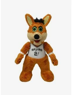 Wholesale 🧨 NBA San Antonio Spurs Coyote 10" Mascot Bleacher Creatures Plush Figure ✔️