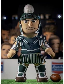 Brand new 🌟 NCAA Michigan State Spartans Sparty 10" Bleacher Creatures Mascot Plush Figures ❤️ -Collectible Figures Sales Store 18705369 av4