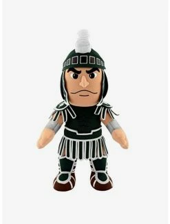 Brand new 🌟 NCAA Michigan State Spartans Sparty 10" Bleacher Creatures Mascot Plush Figures ❤️
