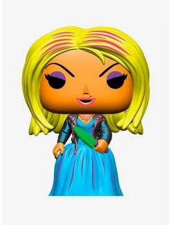 Buy ๐ฅ Funko Bride Of Chucky Pop! Movies Chucky & Tiffany (Blacklight) Vinyl Figure Hot Topic Exclusive ๐ฏ