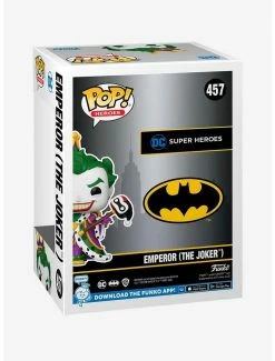 Hot Sale 😉 Funko DC Super Heroes Pop! Heroes Emperor (The Joker) Vinyl Figure 2022 Fall Convention Exclusive 🤩 -Collectible Figures Sales Store 18837235 av2