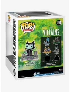 Cheapest 🔥 Funko Disney Villains Assemble Pop! Deluxe Maleficent With Diablo Vinyl Figure Hot Topic Exclusive 😀 -Collectible Figures Sales Store 18945336 av2