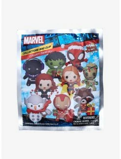 Budget 🥰 Marvel Hero Holiday Blind Bag Figural Key Chain ❤️ -Collectible Figures Sales Store 19044592 av1