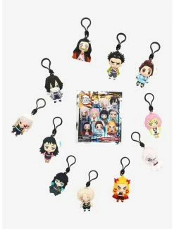 Budget 🤩 Demon Slayer: Kimetsu No Yaiba Series 2 Blind Bag Figural Key Chain 😍 -Collectible Figures Sales Store 19044596 av1