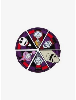 Cheapest 👏 Loungefly The Nightmare Before ❄ Christmas Wheel Blind Box Enamel Pin ❤️