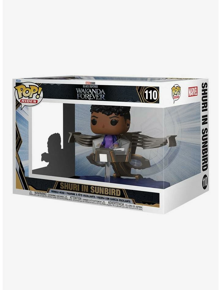 Promo ๐ Funko Marvel Black Panther: Wakanda Forever Pop! Rides Shuri In Sunbird Vinyl Bobble-Head ๐ 4 Promo ๐ Funko Marvel Black Panther: Wakanda Forever Pop! Rides Shuri In Sunbird Vinyl Bobble-Head ๐ - Image 2