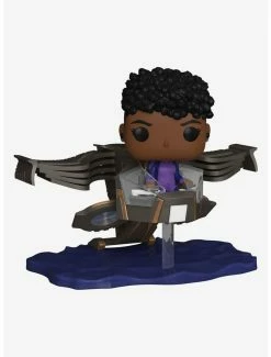 Promo 😉 Funko Marvel Black Panther: Wakanda Forever Pop! Rides Shuri In Sunbird Vinyl Bobble-Head 😀