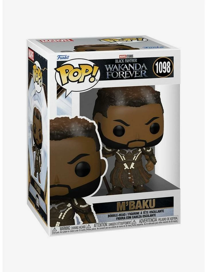 Wholesale ๐ฅ Funko Marvel Black Panther: Wakanda Forever Pop! M'Baku Vinyl Bobble-Head ๐งจ 4 Wholesale ๐ฅ Funko Marvel Black Panther: Wakanda Forever Pop! M'Baku Vinyl Bobble-Head ๐งจ - Image 2