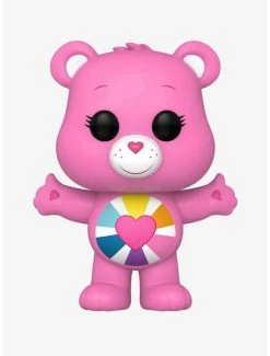 Deals 👏 Funko Care Bears 40th Pop! Animation Hopeful Heart Bear Vinyl Figure 😉