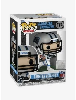 Brand new 🤩 Funko NFL Carolina Panthers Pop! Football Christian McCaffrey Vinyl Figure ❤️ -Collectible Figures Sales Store 19150422 av1