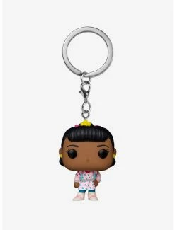 Hot Sale 🛒 Funko Stranger Things Pocket Pop! Erica Sinclair Vinyl Key Chain 🎁