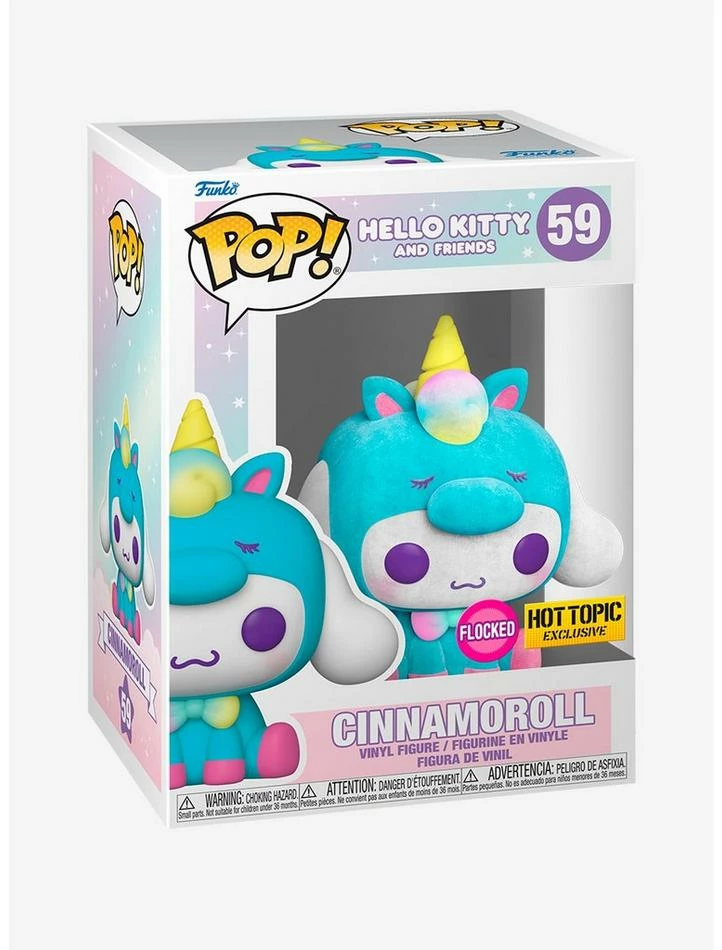 Best Sale π Funko Sanrio Hello Kitty And Friends Pop! Cinnamoroll (Flocked) Vinyl Figure Hot Topic Exclusive π 4 Best Sale π Funko Sanrio Hello Kitty And Friends Pop! Cinnamoroll (Flocked) Vinyl Figure Hot Topic Exclusive π - Image 2